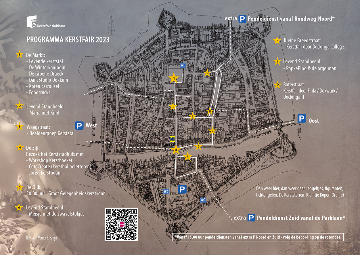 Plattegrond Kerstfair Dokkum